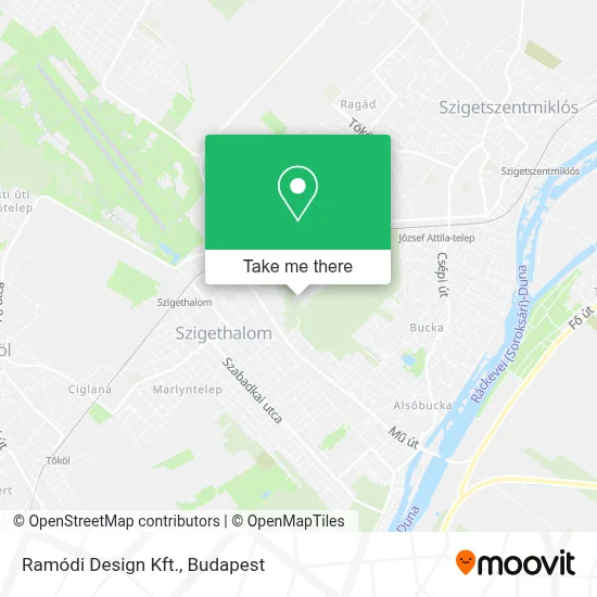 Ramódi Design Kft. map