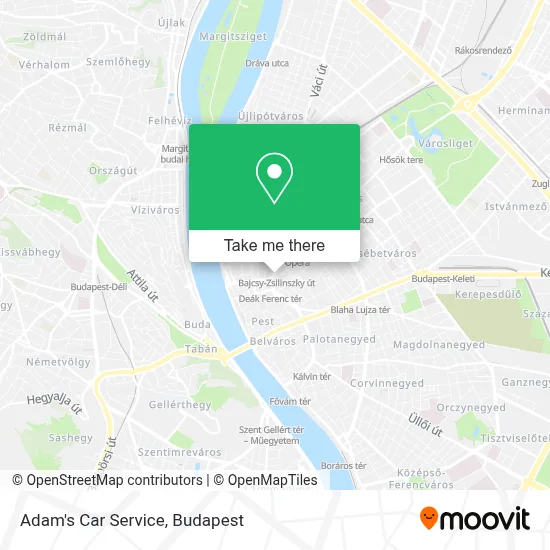 Adam's Car Service map