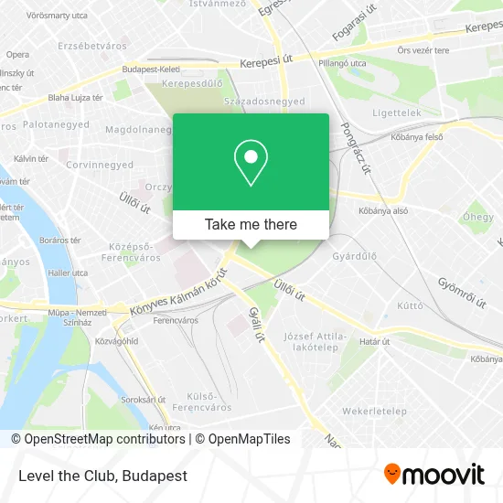 Level the Club map