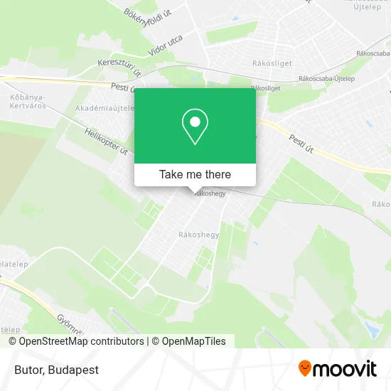 Butor map