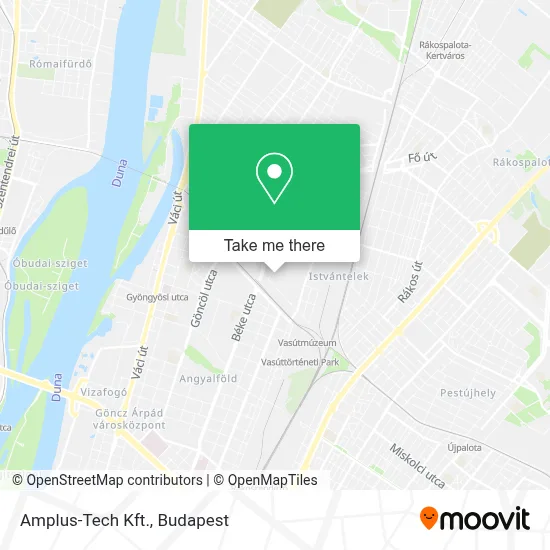 Amplus-Tech Kft. map