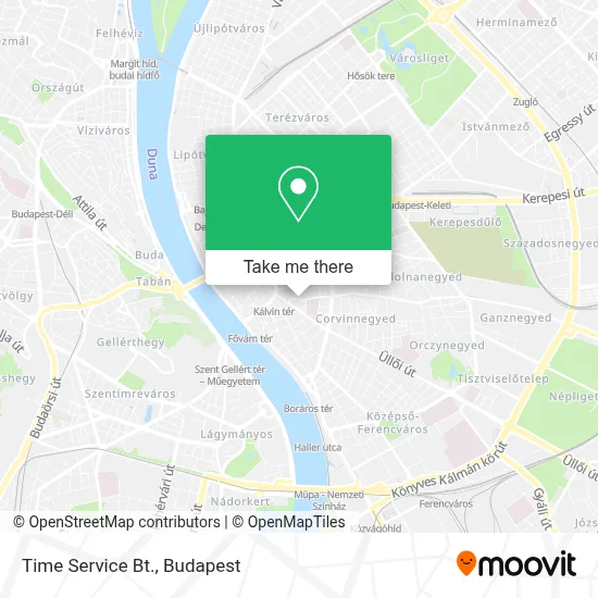 Time Service Bt. map