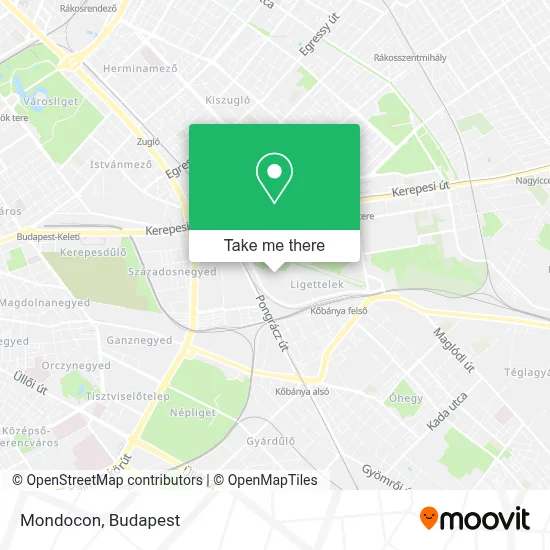 Mondocon map