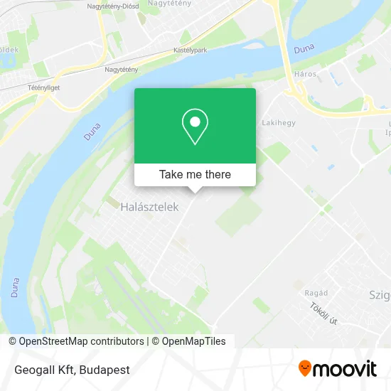 Geogall Kft map