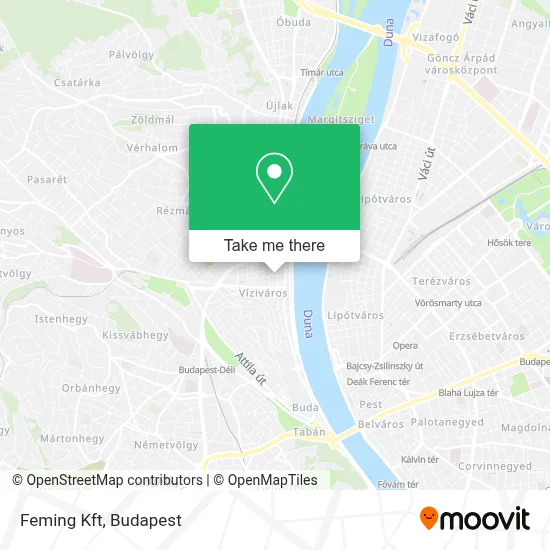 Feming Kft map