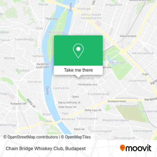 Chain Bridge Whiskey Club map