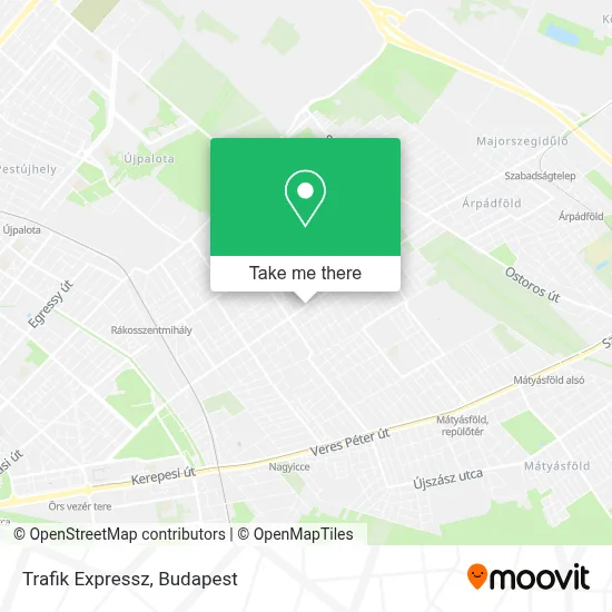 Trafik Expressz map