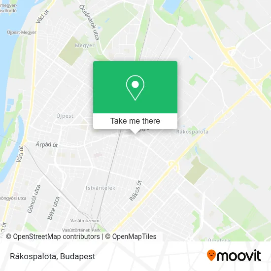 Rákospalota map