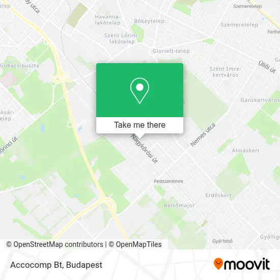 Accocomp Bt map