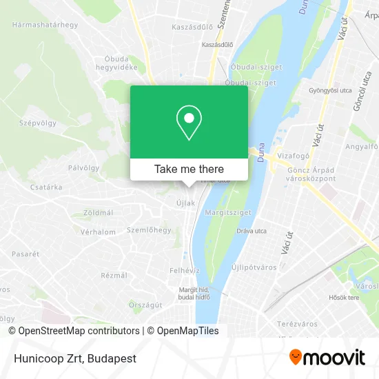 Hunicoop Zrt map