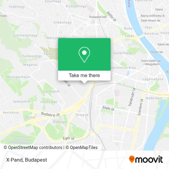 X-Pand map