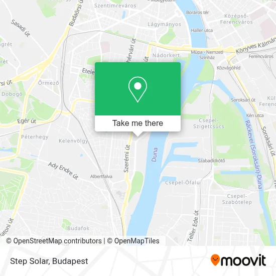 Step Solar map