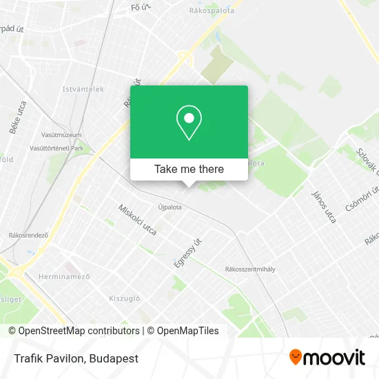 Trafik Pavilon map