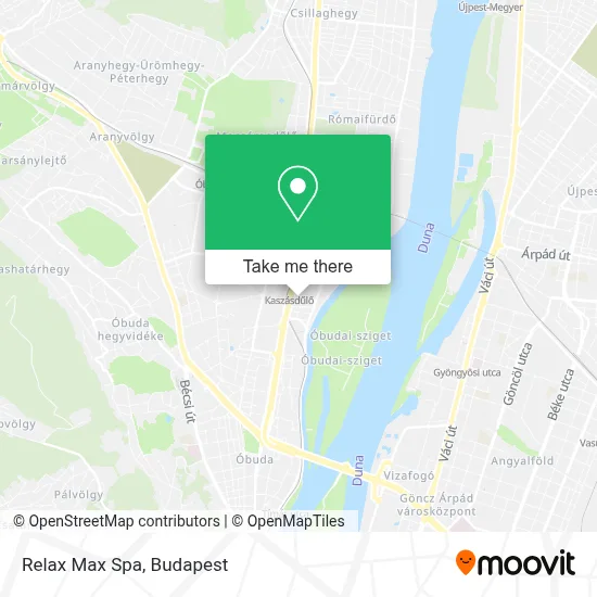 Relax Max Spa map