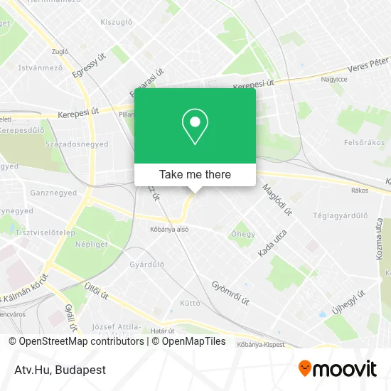 Atv.Hu map