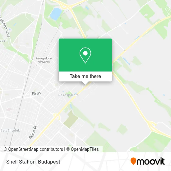 Shell Station map