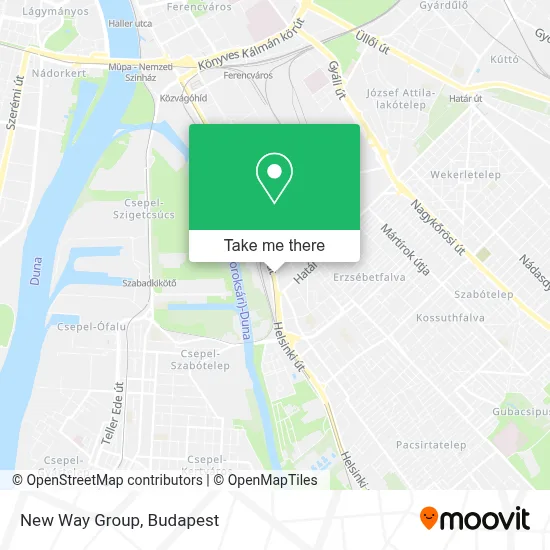 New Way Group map