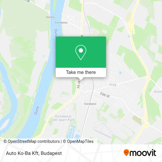 Auto Ko-Ba Kft map