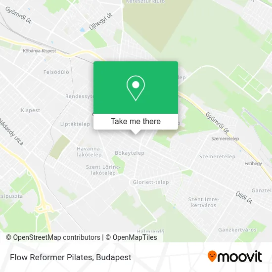 Flow Reformer Pilates map
