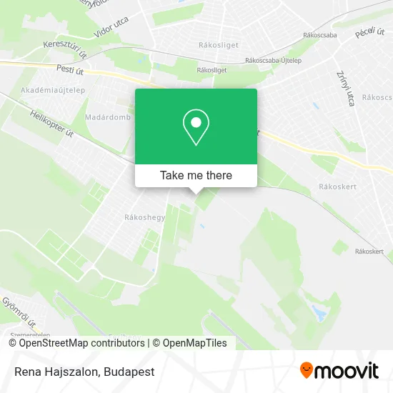 Rena Hajszalon map
