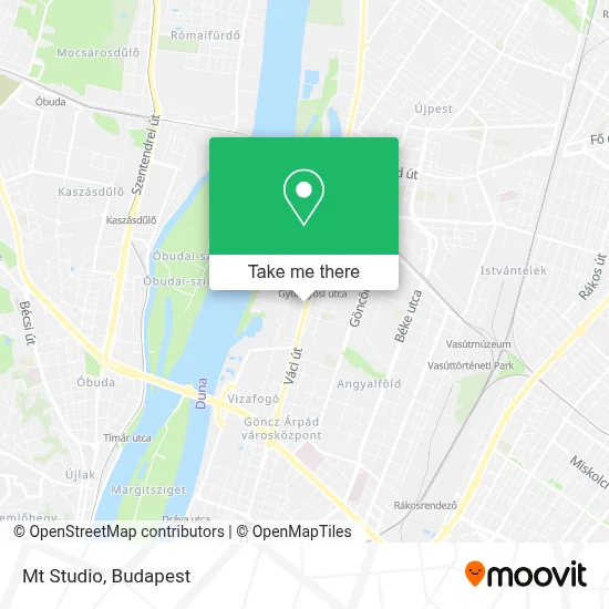 Mt Studio map