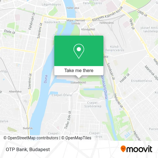 Otp Bank map