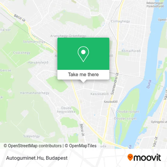 Autoguminet.Hu map