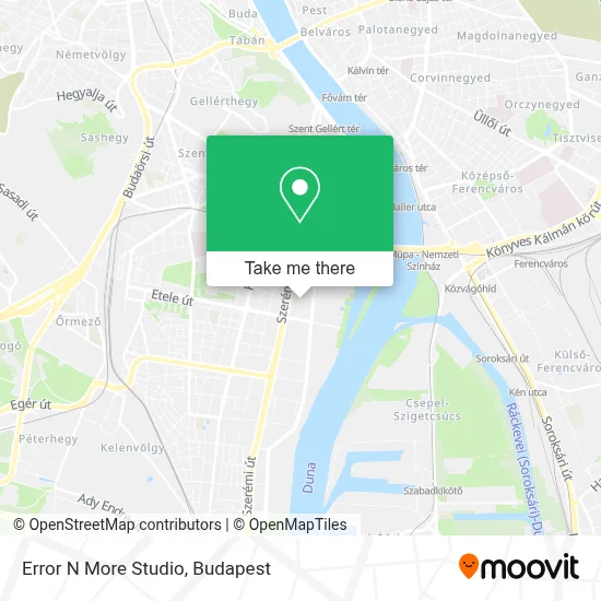 Error N More Studio map