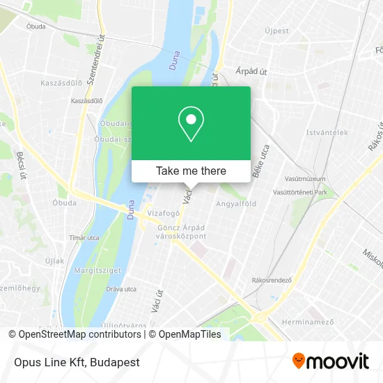 Opus Line Kft map