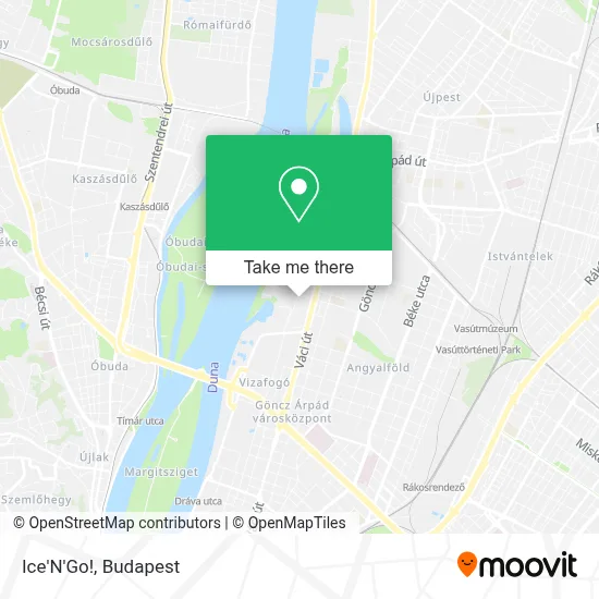 Ice'N'Go! map