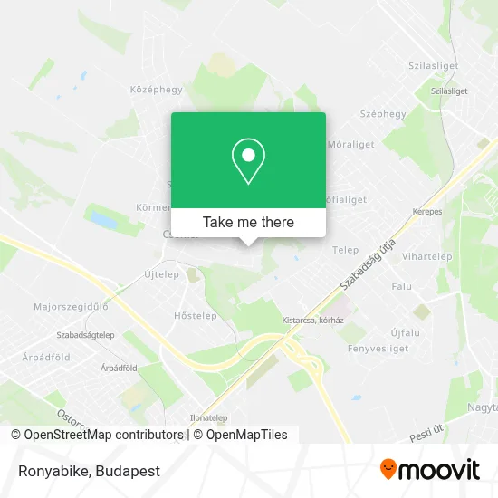 Ronyabike map