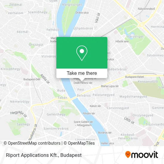 Riport Applications Kft. map