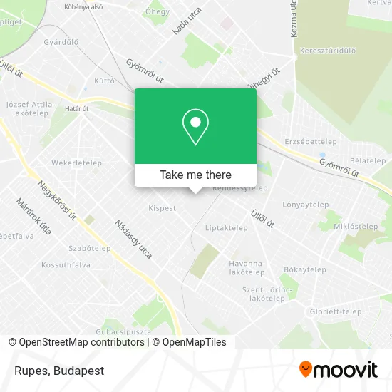 Rupes map