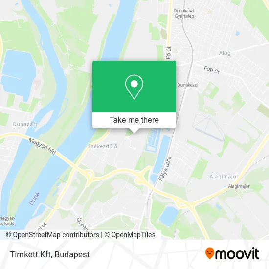 Timkett Kft map
