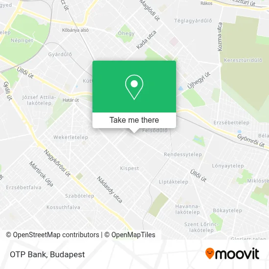 Otp Bank map