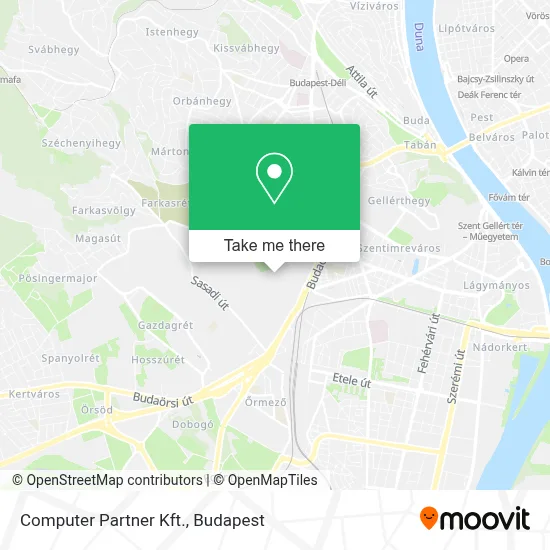 Computer Partner Kft. map