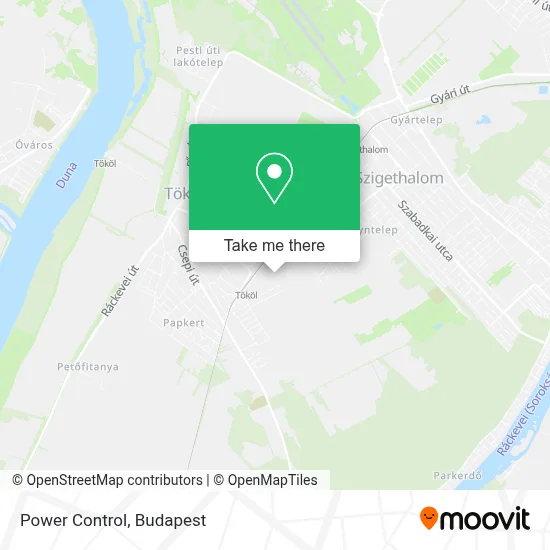 Power Control map