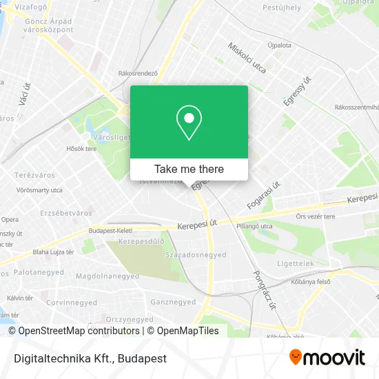 Digitaltechnika Kft. map