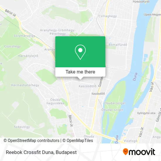 Reebok Crossfit Duna map