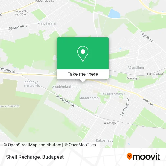 Shell Recharge map