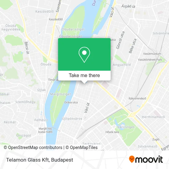 Telamon Glass Kft map