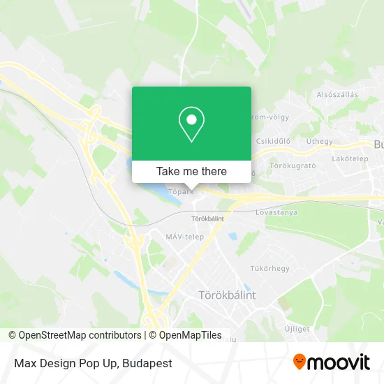 Max Design Pop Up map