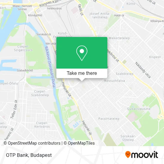 Otp Bank map