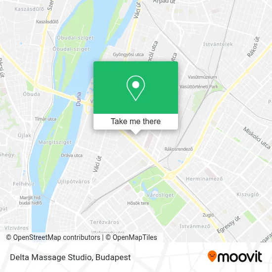 Delta Massage Studio map
