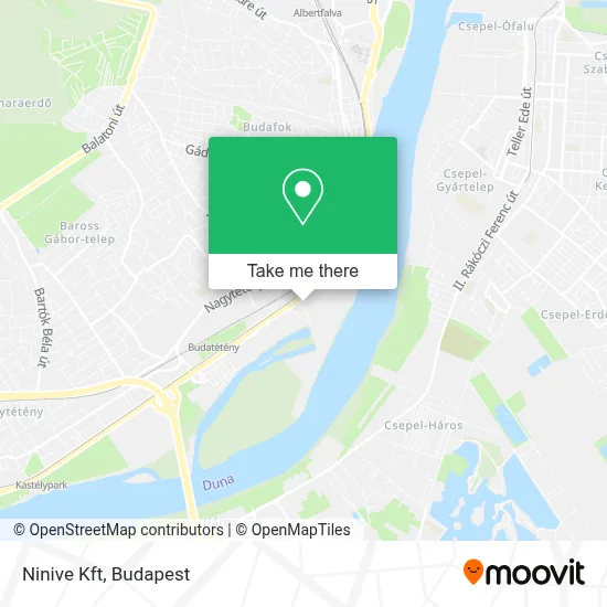 Ninive Kft map