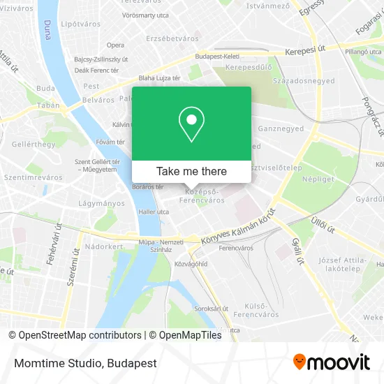 Momtime Studio map