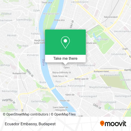 Ecuador Embassy map