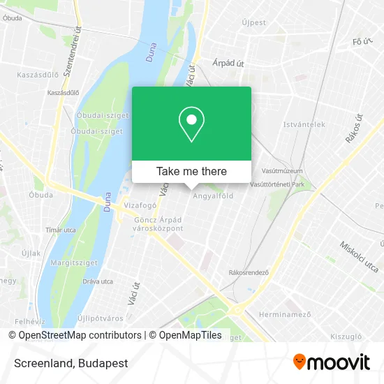 Screenland map