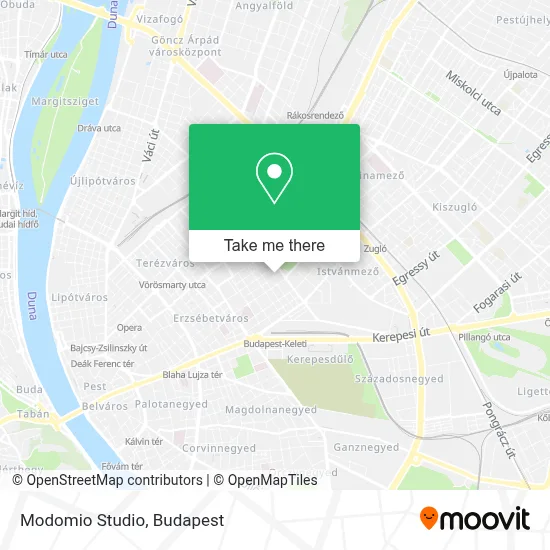 Modomio Studio map