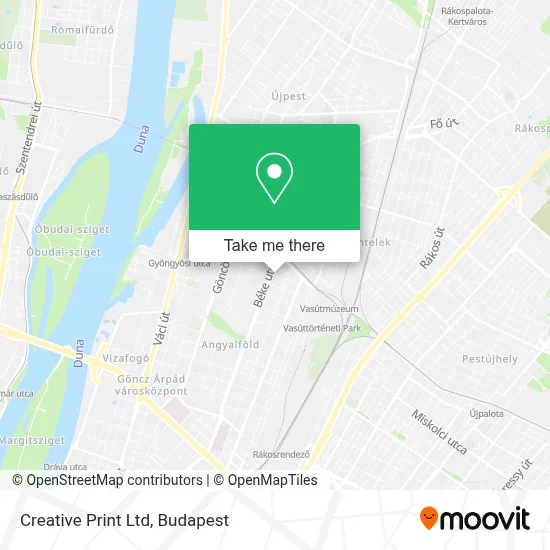 Creative Print Ltd map